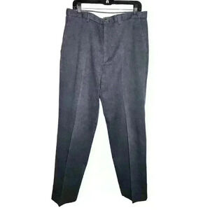 Haggar men's blue straight fit khakis size 34x32